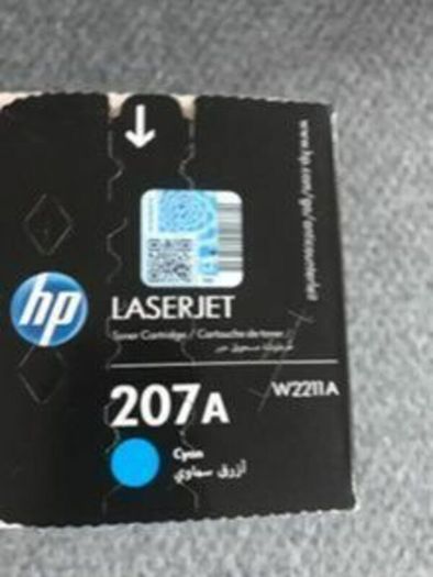 HP 207A Original Toner Cartridge W2211A Cyan
