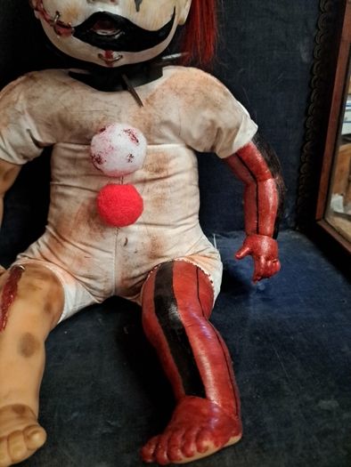 Vintage Scary Doll.