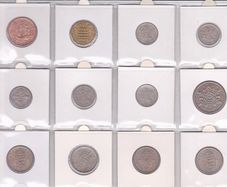 GB 12 x Pre-decimal mix 1962 to1967. See list.