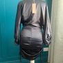 Bubbleroom satin midi dress. Size 10 Image 6