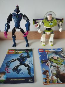 LEGO Figures Bundle  Ben 10 ChromaStone & Buzz Lightyear