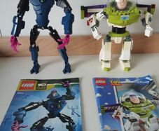 LEGO Figures Bundle  Ben 10 ChromaStone & Buzz Lightyear