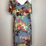 SIMPLY BE Ladies floral one shoulder midi dress size 16 includes postage Image 3