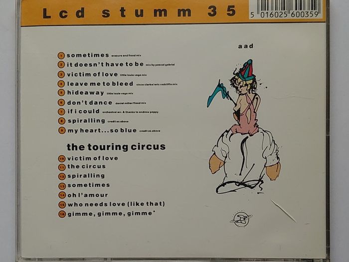 Erasure - The Two Ring Circus - CD