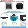 Sound Proofing Panels Orcust 12 Pack Acoustic Foam Panels with 60pcs adhesive Acoustic Panels wedges for Recording (FREE SHIPPING) Image 3