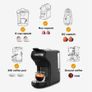 4in1 multiple Espresso Coffee Machine with Fully Automatic Hot & Cold Milk Foaming Machine Cafetera Cappuccino Latte Image 2