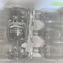 carlsberg half pint beer glasses brand new Image 2