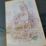 Vintage pair of dublin architectural prints Image 7