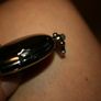 Women's Oval Shaped Vintage Alloy Quartz Analog Pocket Watch 6cm x 3,5cm Image 5
