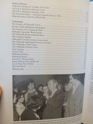 Oldcastle Centenary Book, Meath local history