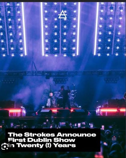 THREE Standing Tickets - Sold Out Strokes gig at 3Arena Dublin on 28th of October
