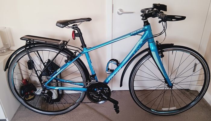 ladies giant liv fitness bike like new