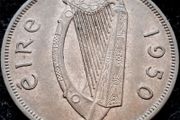 [#28] - Ireland 1950 | 1 Penny | Irish 1d | Irish Penny | KM.11