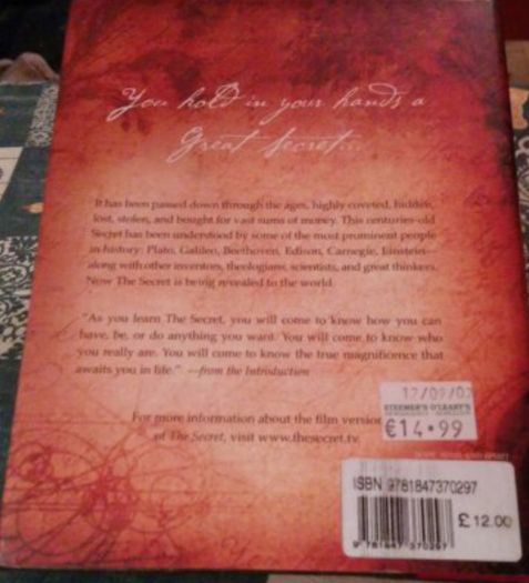 The Secret by Rhonda Byrne