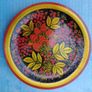 Russian plate, Folk art, Khokhloma Image 10
