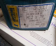high tensile zinc bolts