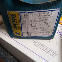high tensile zinc bolts