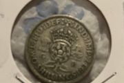 British Florin 1937 (50% Silver)