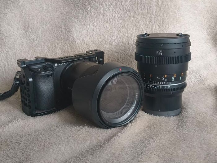 Sony a6400(cage) 18-105mm G F/4+50mm F/1.4 Cine