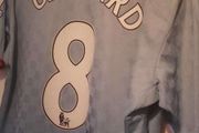 2009 Steven Gerrard Liverpool Away Jersey Old Trafford Heroics XL