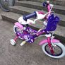 Girls 12.5" Wheel bicycle. Never used Image 2