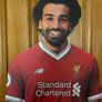 Virgil Van Dijk and Mo Salah cardboard cutouts Liverpool FC Image 9