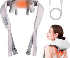 Unused New Rechargeable Cordless Neck/Back Massager - Aether