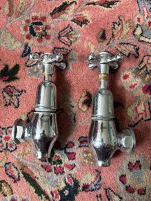 Antique Globe Taps