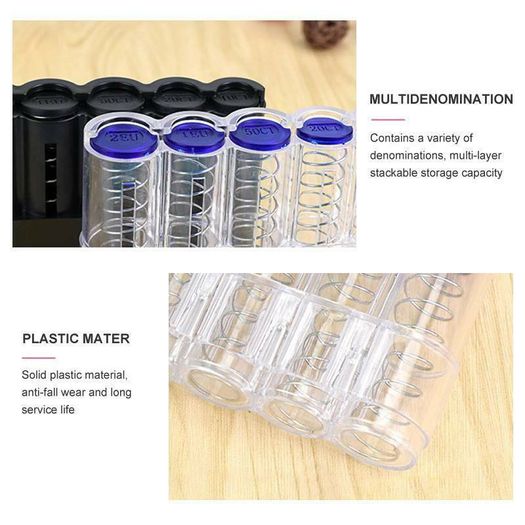 Euro Coin Dispenser Coin Holder Case