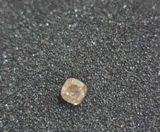 Natural 1.00 ct Fancy Pinkish Brown Cushion Diamond