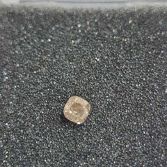 Natural 1.00 ct Fancy Pinkish Brown Cushion Diamond