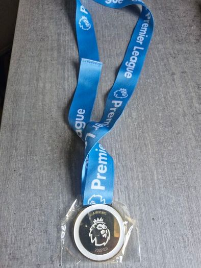 Collection of Brand new Man City Winners Medals