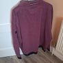 Mens Baileys Burgundy Sweatshirt 5XL Image 4