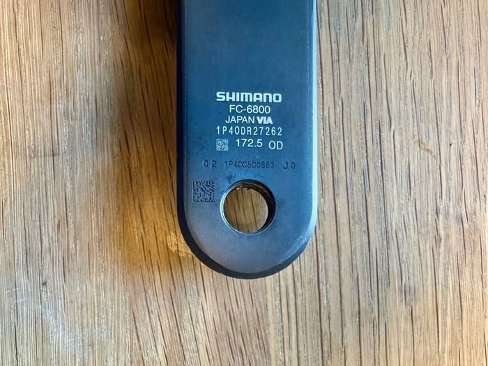 Stages Power Shimano Ultegra 6800 Crankset 172.5