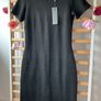 dress Bnwt black street one dress size 12 short sleeve Image 7