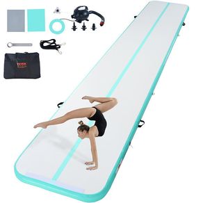 20FT Air Track Gymnastics Mat with Electric Pump
