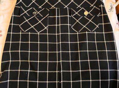 Dunnes knee length skirt with split