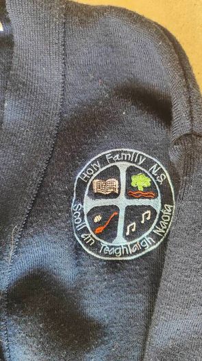 School Cardigan Holy Family Rathcoole