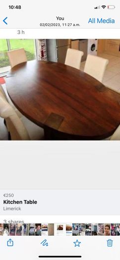 Oval Dining Table
