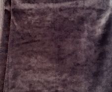 1 Pair of Curtains - Black Velvet Fully Lined Blackout Eyelet Curtains