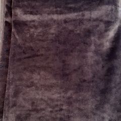 1 Pair of Curtains - Black Velvet Fully Lined Blackout Eyelet Curtains