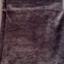 2 Pairs of Curtains and Curtains Pole - Black Velvet Fully Lined Blackout Eyelit Curtains and Large Curtain Rail Image 2
