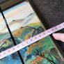 Great Wall of China Style Miniature Chinese Panel Screen 6 small screen Image 3