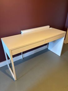 White Office Desk