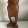 wood carving of a woman Image 3