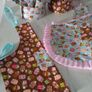 Children ''Cupcake'' Apron and Chef's Hat. Double-sided aprons. PERFECT FOR A GIFT Image 2