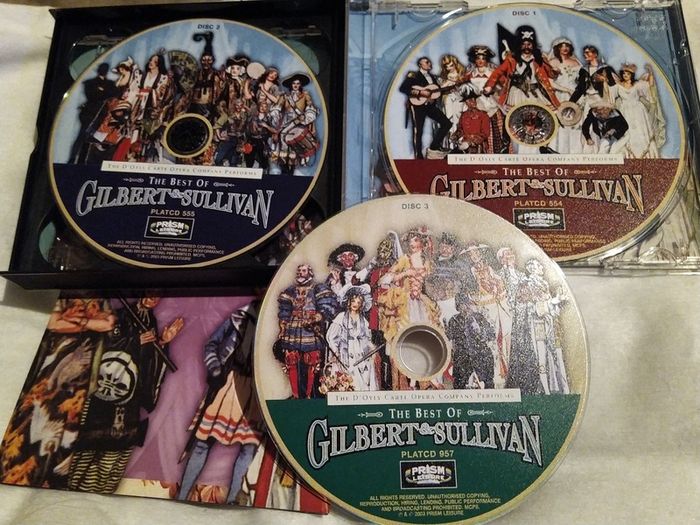 The Best Of Gilbert & Sullivan 3Cd