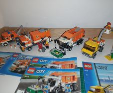 LEGO City Garbage  Utility Trucks  Bundle