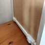 Kitchen Wall Cabinet white with 4 shelves and 1 glass door Image 10