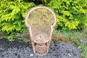 child wicker chair stand postage possible